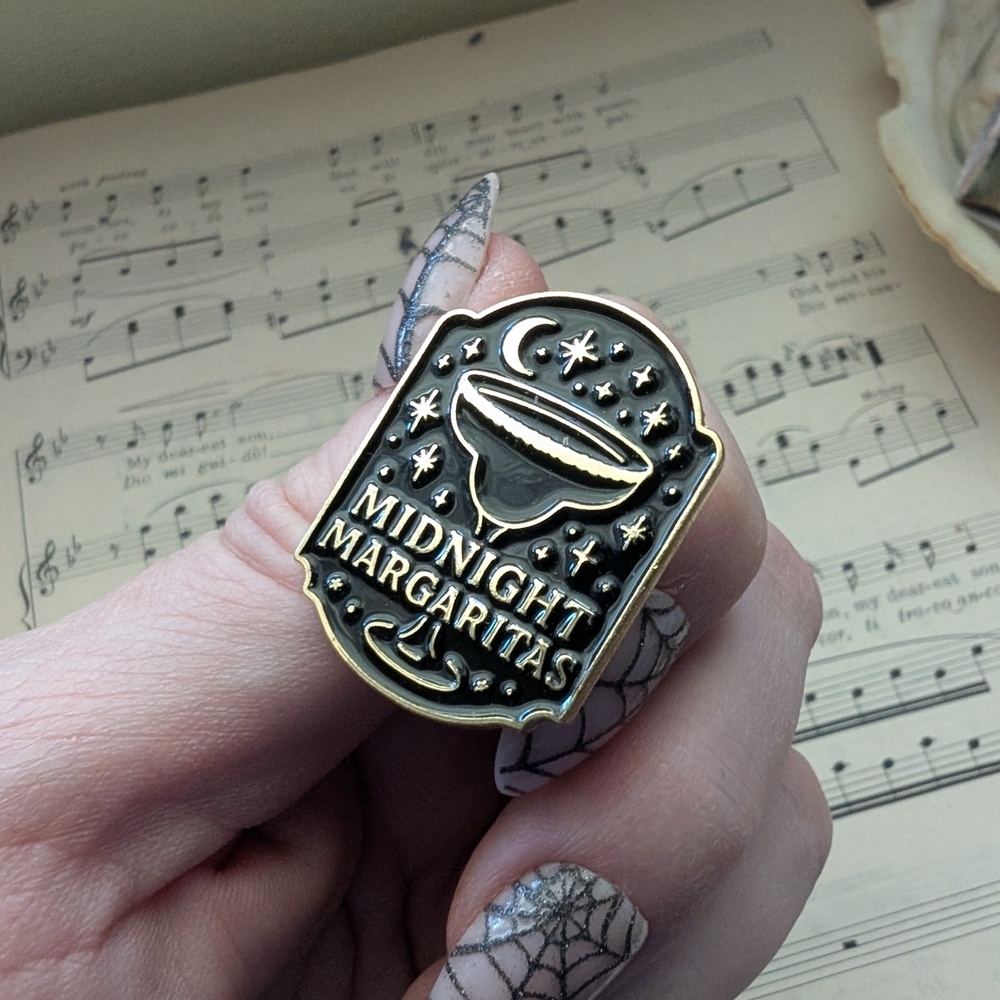 Midnight Margaritas Practical Magic Enamel Pin - Picture 6 of 6